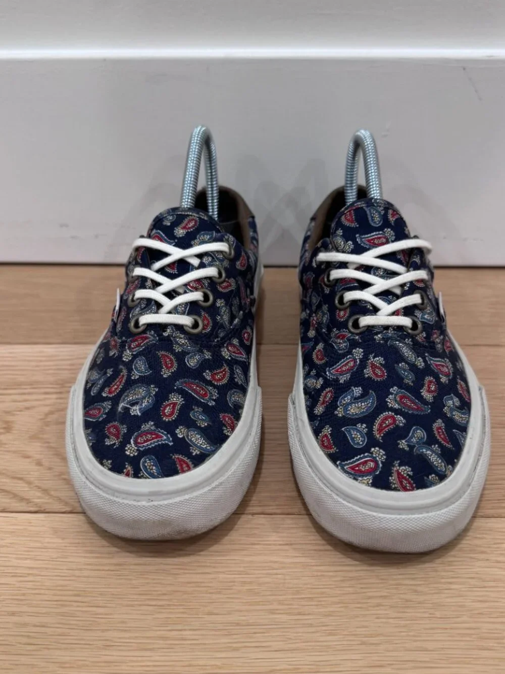 Vans Premium Authentic Shoes Blue Paisley Women's 5 US
